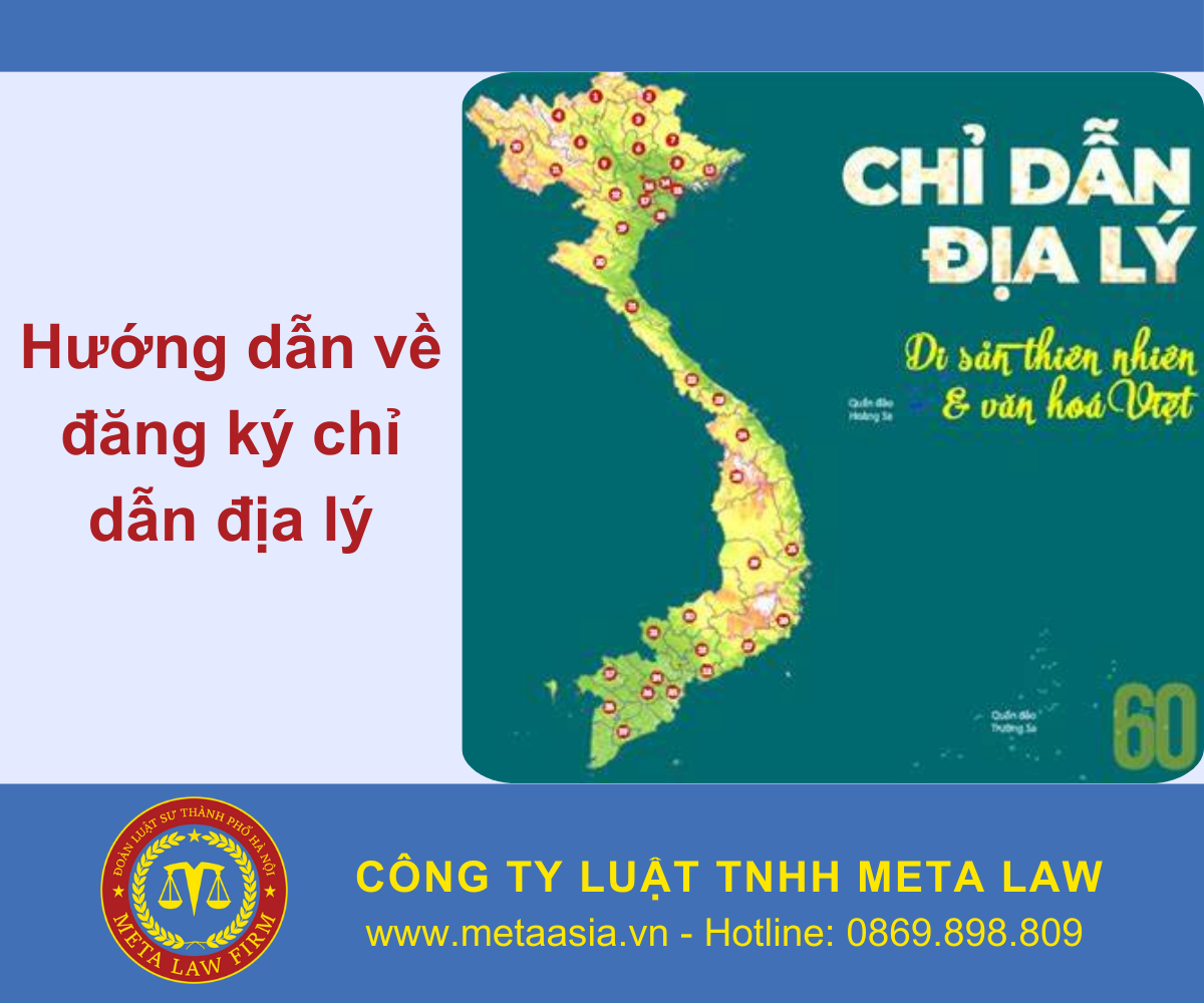 Hướng dẫn về đăng ký chỉ dẫn địa lý theo Luật Sở hữu trí tuệ 2005