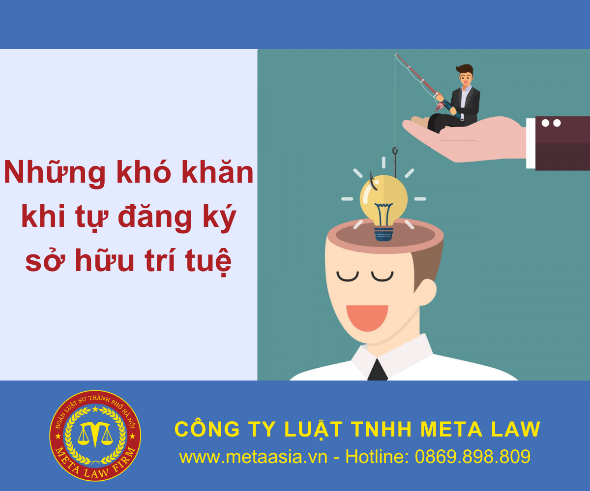 Những khó khăn khi tự đăng ký sở hữu trí tuệ