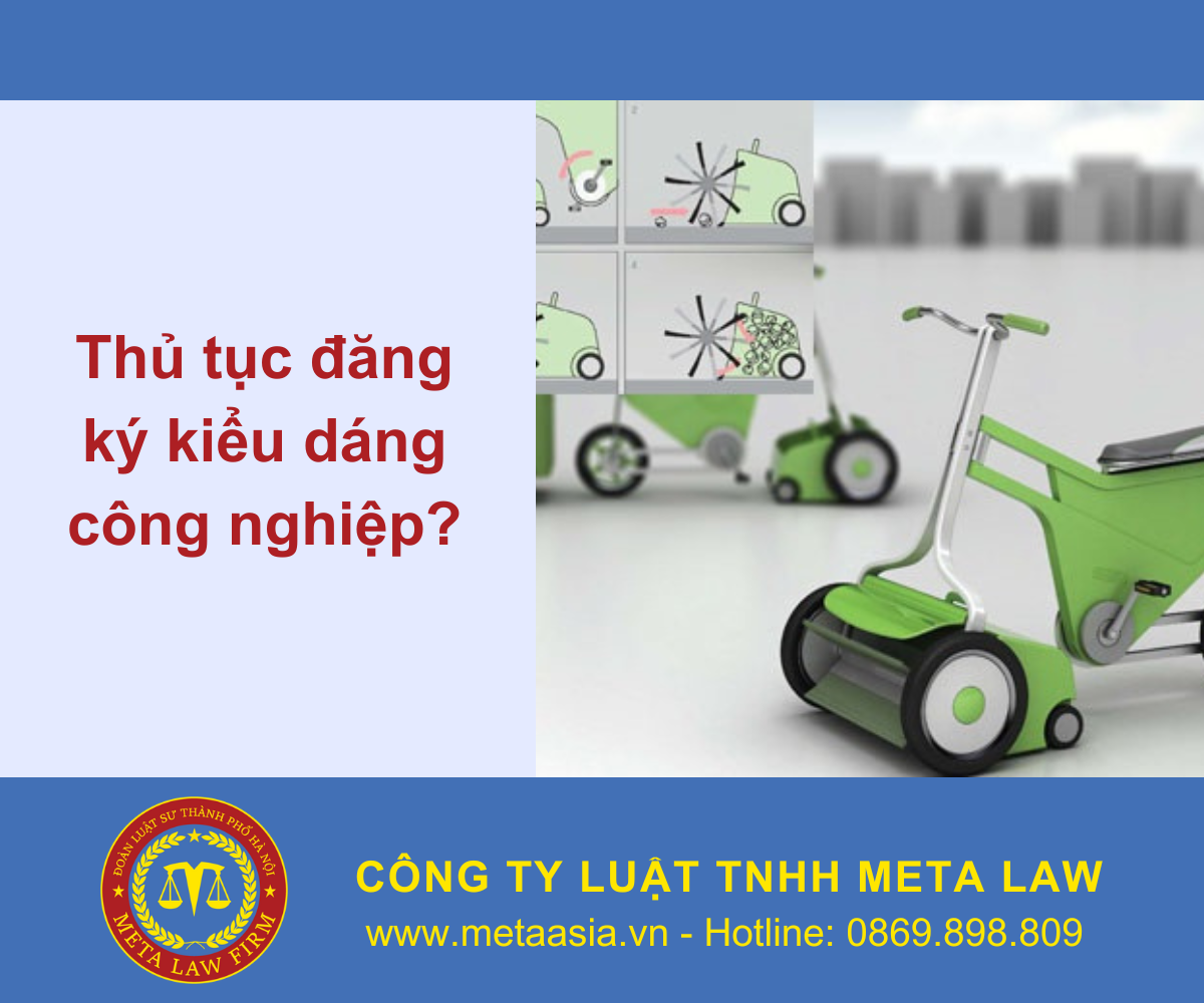 Thủ tục đăng ký kiểu dáng công nghiệp?