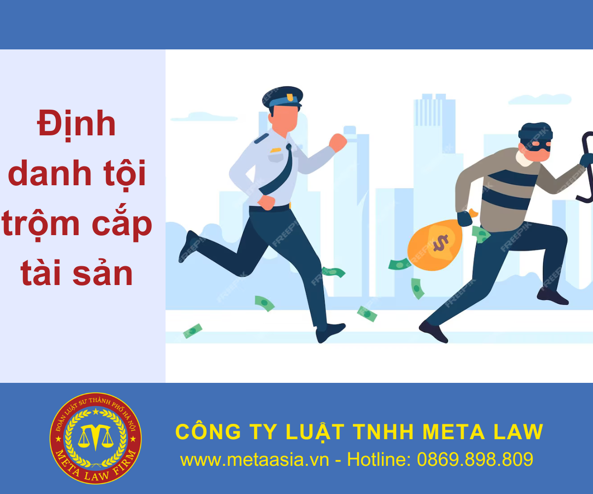 Định danh tội trộm cắp tài sản