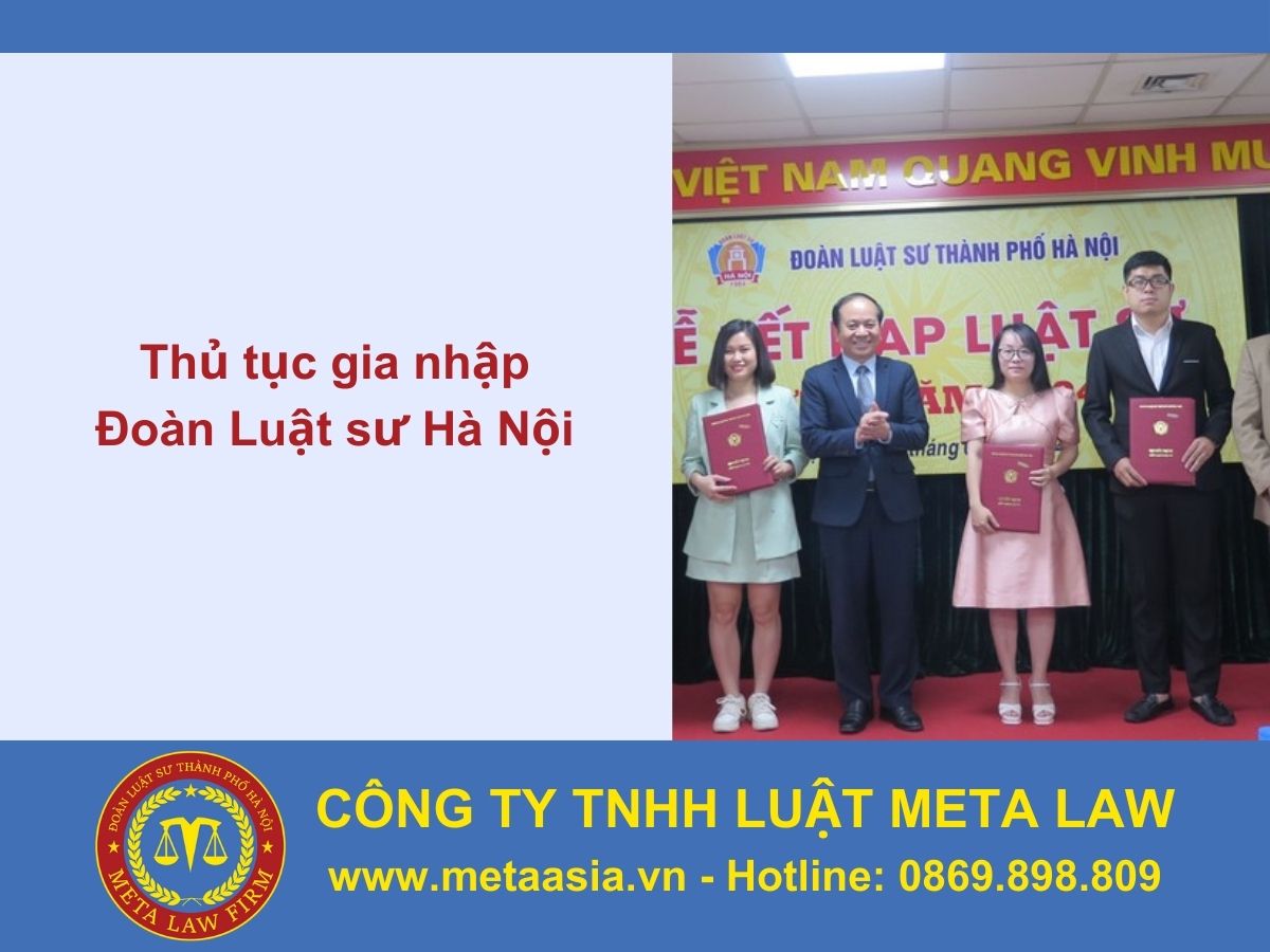 Thủ tục gia nhập Đoàn Luật sư Hà Nội